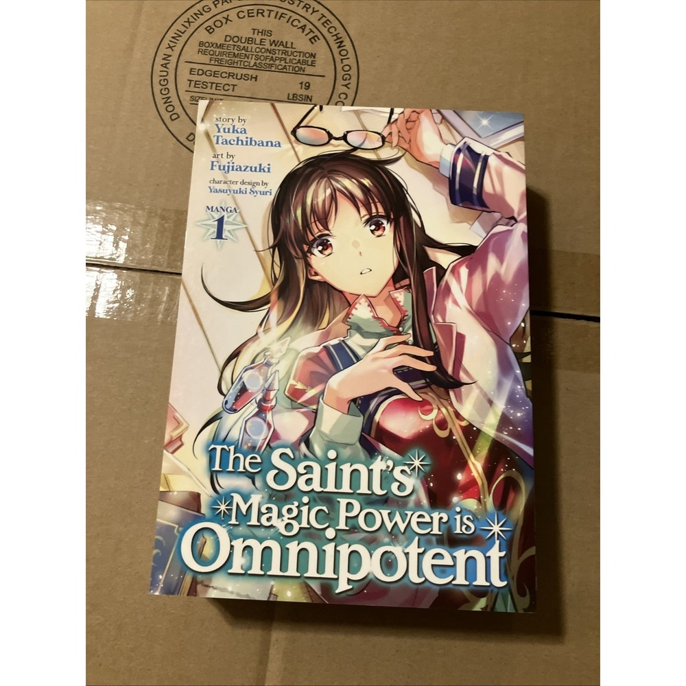 The Saint's Magic Power is Omnipotent Manga Vol 1-3 Yuka Tachibana English Set - Picture 2 of 4